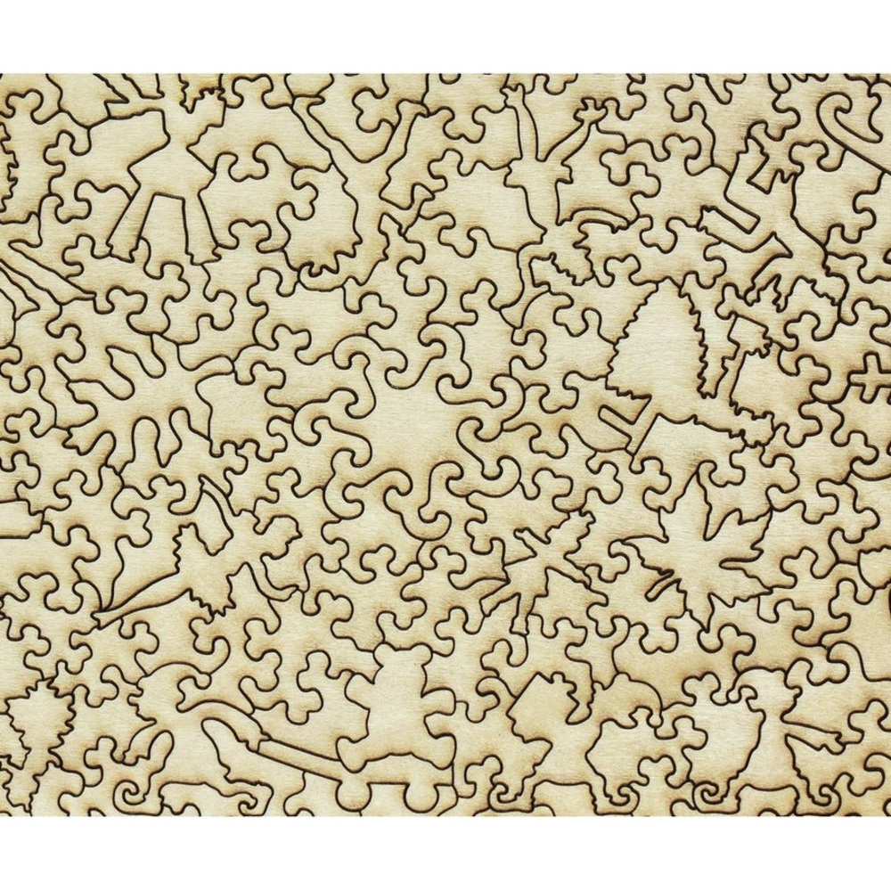 Liberty Puzzles Classic Wooden Jigsaw Puzzle – Christmas Wishes - Picture 5 of 14